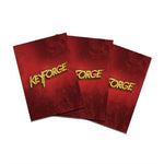 KEYFORGE - 40 RED LOGO SLEEVES