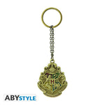 HP HOGWART'S CREST KEYCHAIN