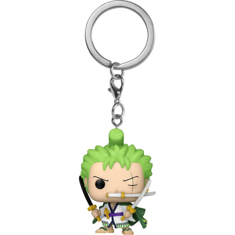 ONE PIECE RORONOA ZORO KEYCHAN POP