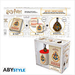 HARRY POTTER - MUG 320ML + PORTACHIAVI + NOTEBOOK HOGWARTS