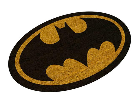 DC UNIVERSE - DOORMAT - BATMAN LOGO OVAL