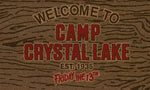 FRIDAY THE 13TH - DOORMAT - WELCOME TO CAMP CRYSTAL LAKE