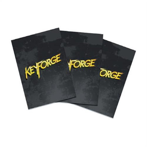 KEYFORGE - 40 BLACK LOGO SLEEVES