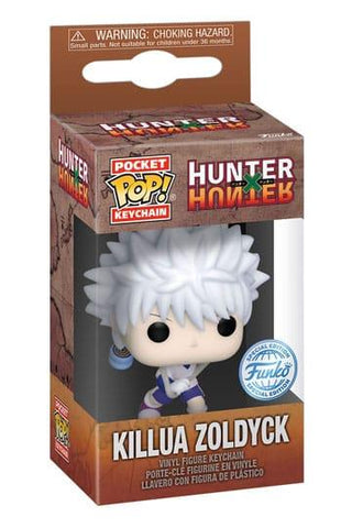 HUNTER X HUNTER KILLUA W/YOYO POCKET POP KEYCHAIN