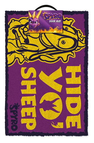 SPYRO HIDE YO'SHEEP DOORMAT