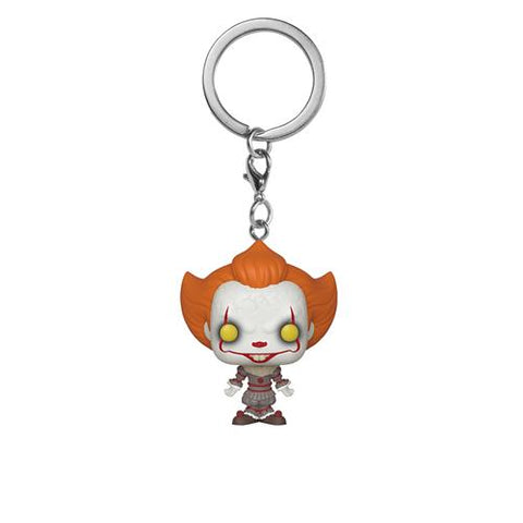 IT: CHAPTER 2 - POP FUNKO VINYL KEYCHAIN PENNYWISE W/ OPEN ARMS 4CM